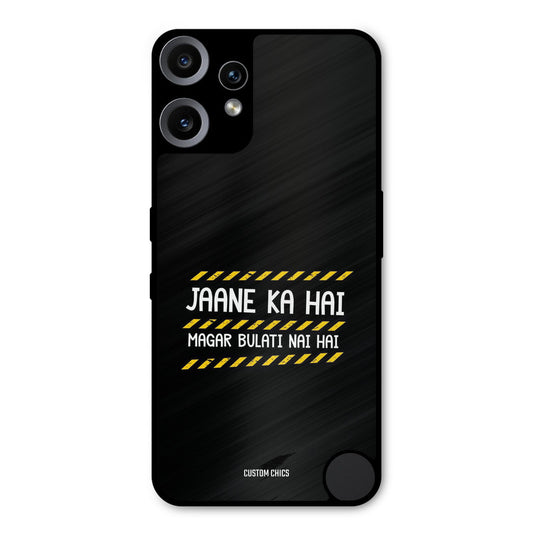 Jaane ka Nahi Nothing CMF Phone 2 Pro Mobile Back Cover - Typography PrintShield Case