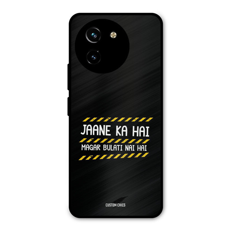Jaane ka Nahi Vivo Y200i Mobile Back Cover - Typography PrintShield Case