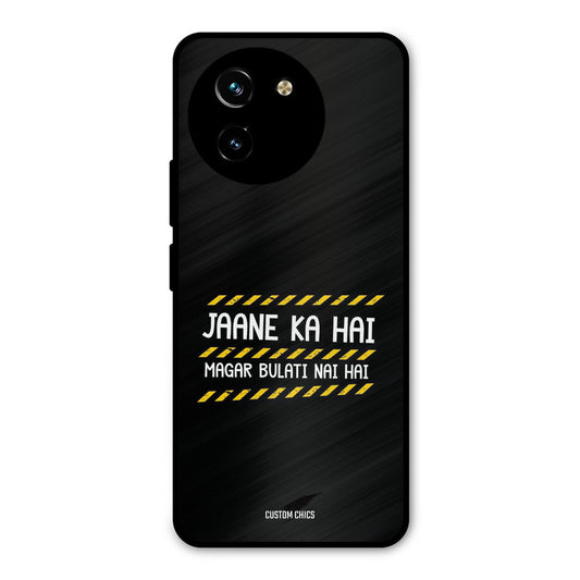 Jaane ka Nahi Vivo Y200i Mobile Back Cover - Typography PrintShield Case