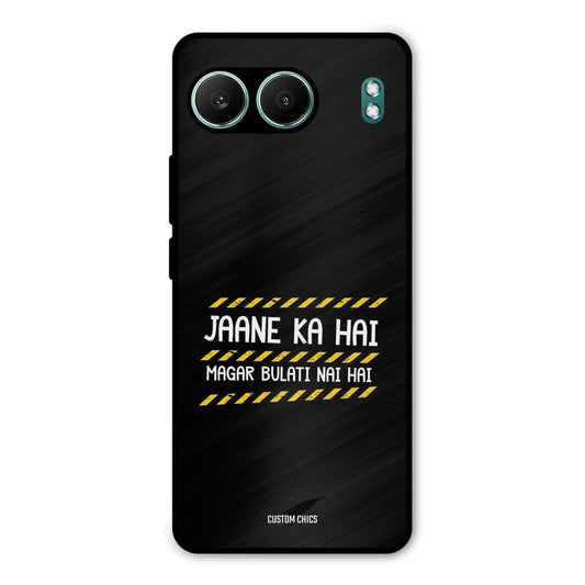 Jaane ka Nahi OnePlus Nord 4 Mobile Back Cover - Typography PrintShield Case