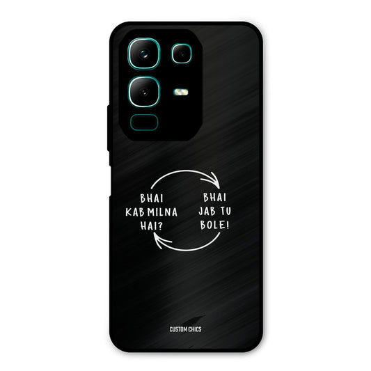 Jab Tu Bole Infinix Note 50x Mobile Back Cover - Typography PrintShield Case