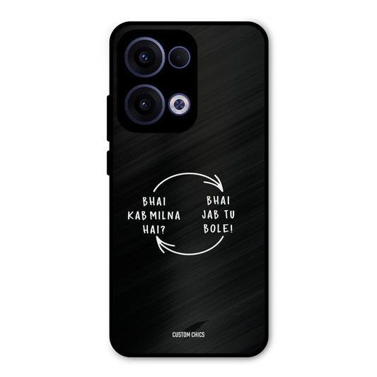 Jab Tu Bole Oppo Reno 13 5G Mobile Back Cover - Typography PrintShield Case