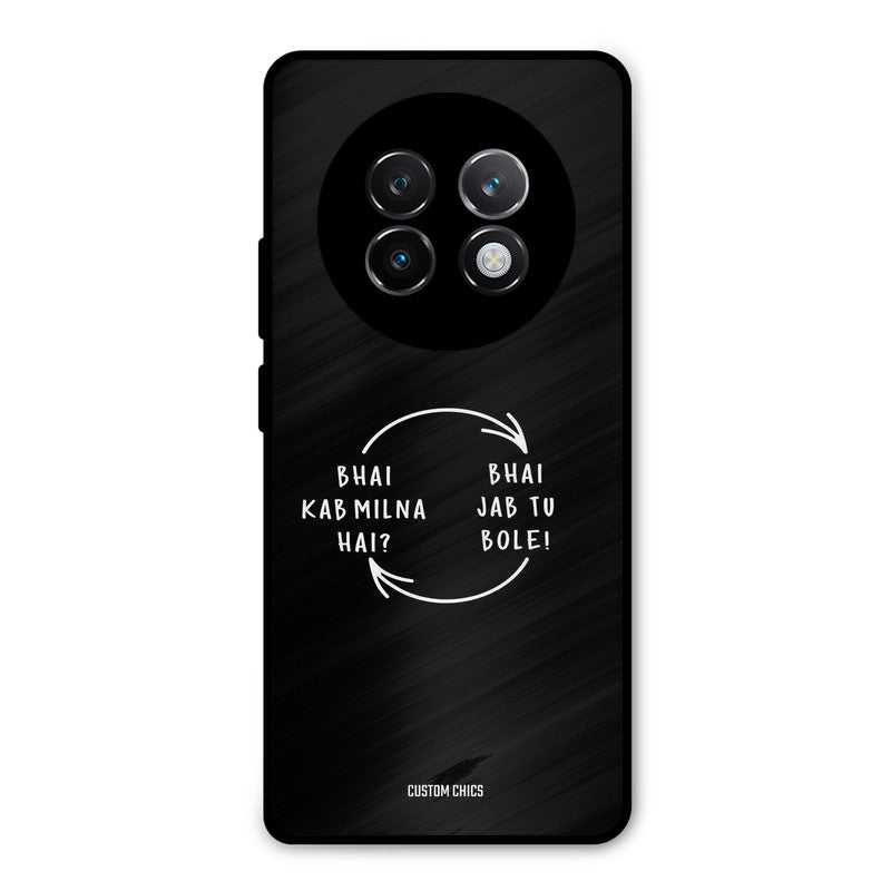 Jab Tu Bole Realme 13 Plus Mobile Back Cover - Typography PrintShield Case