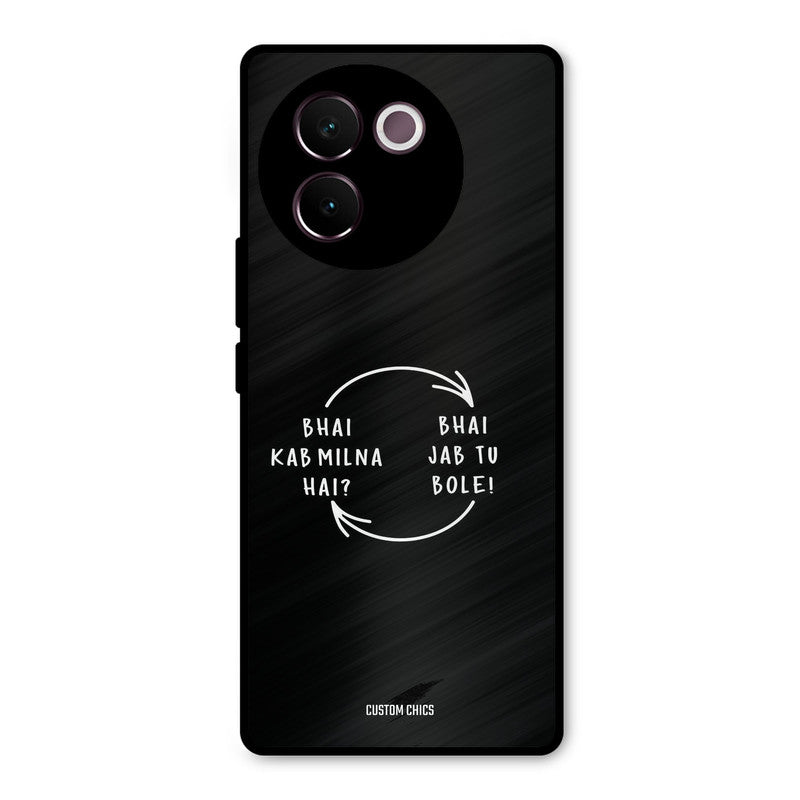 Jab Tu Bole Vivo V30e Mobile Back Cover - Typography PrintShield Case