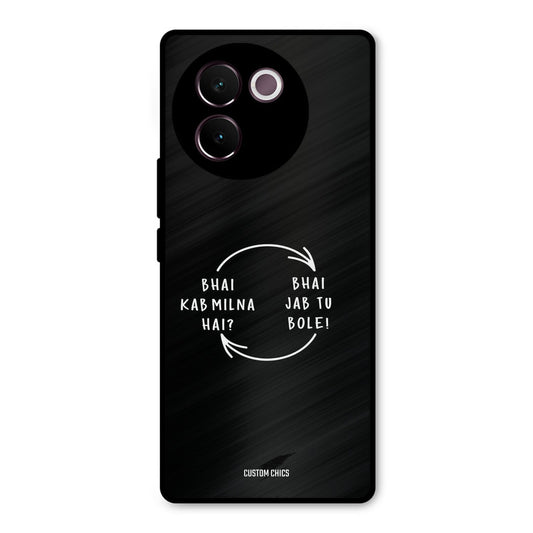 Jab Tu Bole Vivo V30e Mobile Back Cover - Typography PrintShield Case