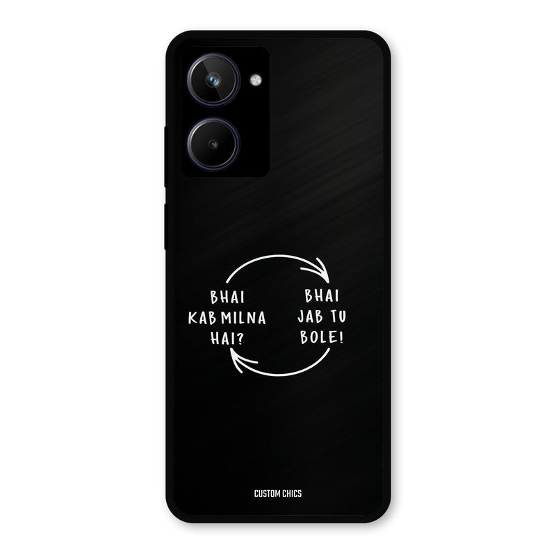 Jab Tu Bole Realme 10 Mobile Back Cover - Typography PrintShield Case