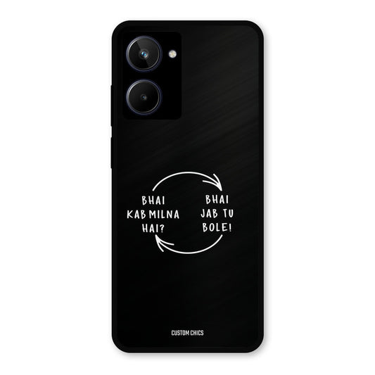 Jab Tu Bole Realme 10 Mobile Back Cover - Typography PrintShield Case