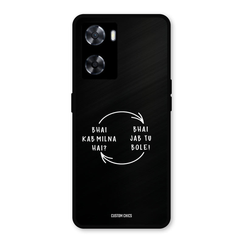 Jab Tu Bole Oppo A57 2022 Mobile Back Cover - Typography PrintShield Case