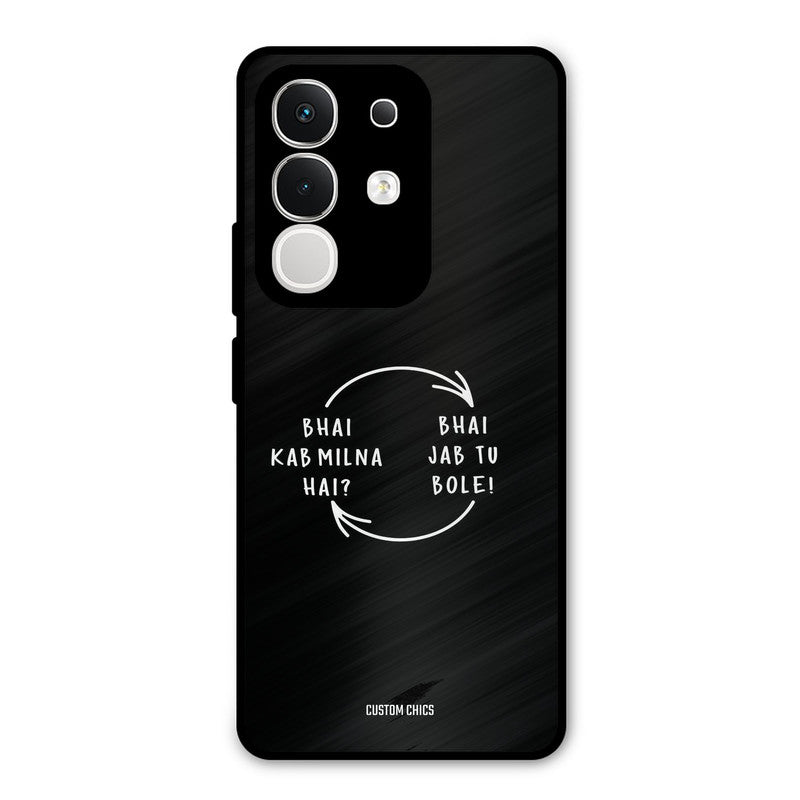 Jab Tu Bole Vivo T4x Mobile Back Cover - Typography PrintShield Case