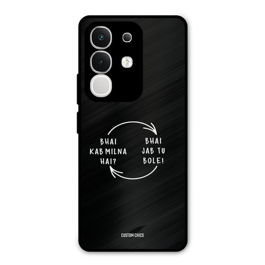 Jab Tu Bole Vivo T4x Mobile Back Cover - Typography PrintShield Case