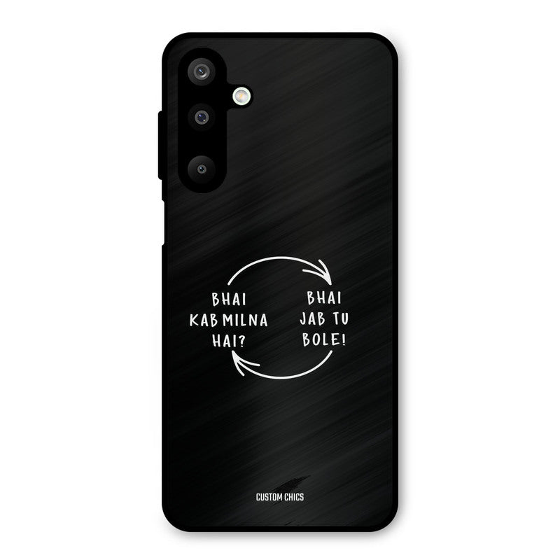 Jab Tu Bole Samsung Galaxy M16 Mobile Back Cover - Typography PrintShield Case