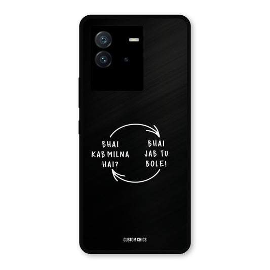 Jab Tu Bole iQoo Neo 6 Mobile Back Cover - Typography PrintShield Case