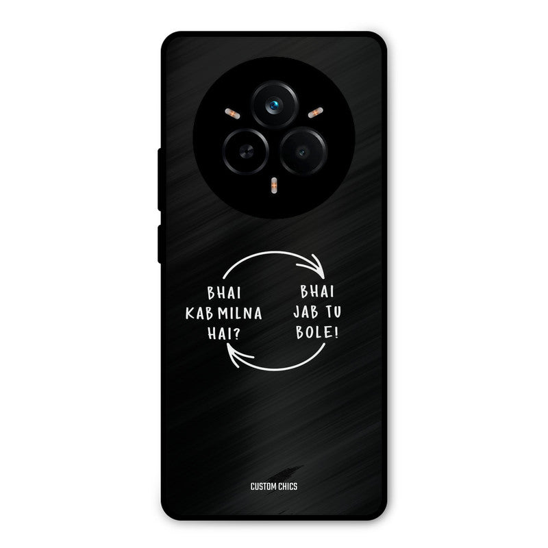 Jab Tu Bole Realme 14 Pro Plus Mobile Back Cover - Typography PrintShield Case