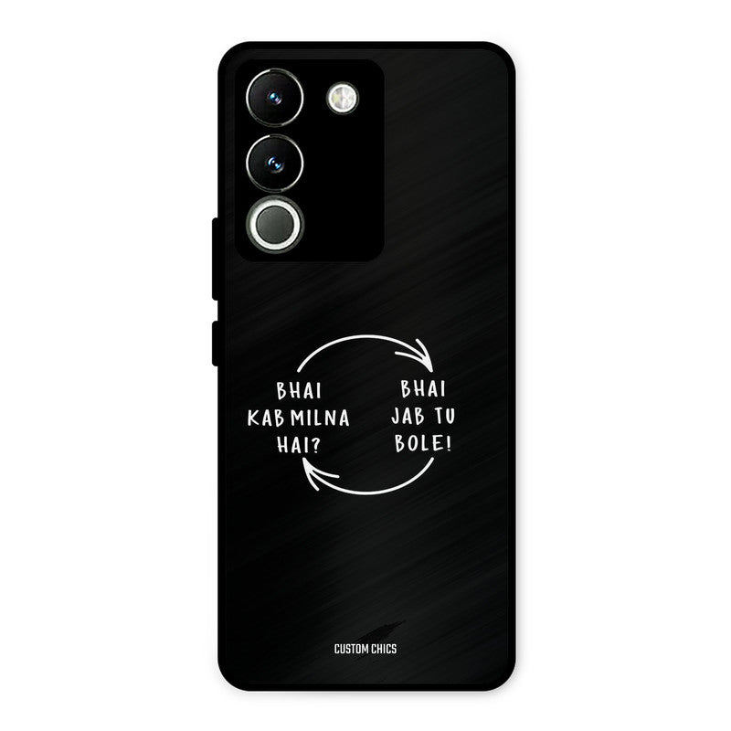 Jab Tu Bole Vivo Y200 Mobile Back Cover - Typography PrintShield Case