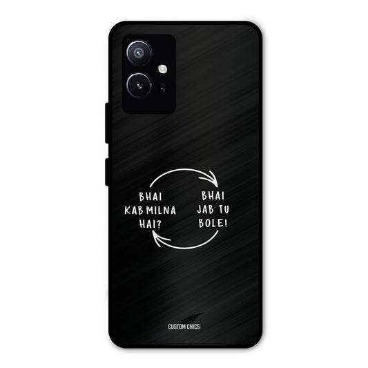 Jab Tu Bole Vivo Y75 5G Mobile Back Cover - Typography PrintShield Case