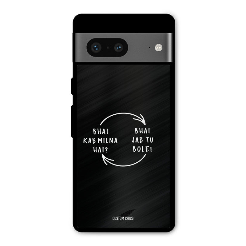 Jab Tu Bole Google Pixel 7 Mobile Back Cover - Typography PrintShield Case