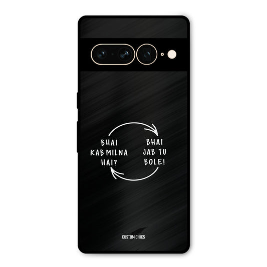 Jab Tu Bole Google Pixel 7 Pro Mobile Back Cover - Typography PrintShield Case