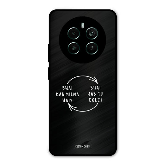 Jab Tu Bole Realme 12 Plus Mobile Back Cover - Typography PrintShield Case