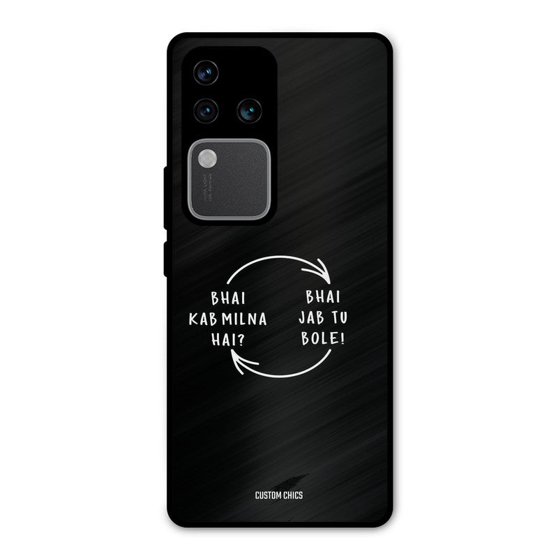Jab Tu Bole Vivo V30 Pro Mobile Back Cover - Typography PrintShield Case
