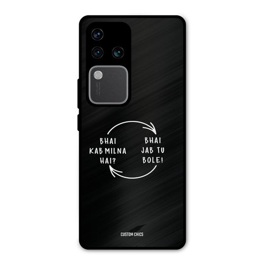 Jab Tu Bole Vivo V30 Pro Mobile Back Cover - Typography PrintShield Case