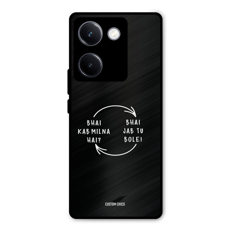 Jab Tu Bole Vivo Y300 Plus Mobile Back Cover - Typography PrintShield Case