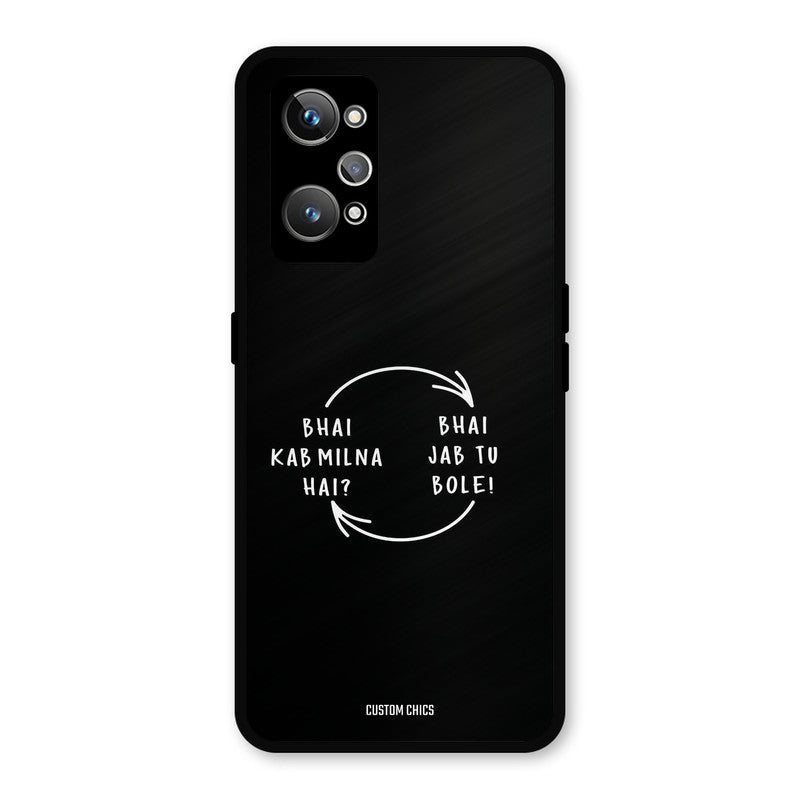 Jab Tu Bole Realme GT Neo 2 Mobile Back Cover - Typography PrintShield Case