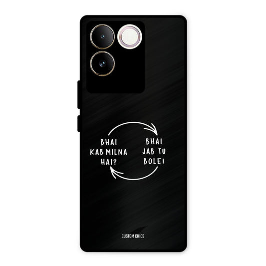 Jab Tu Bole iQOO Z7 Pro Mobile Back Cover - Typography PrintShield Case