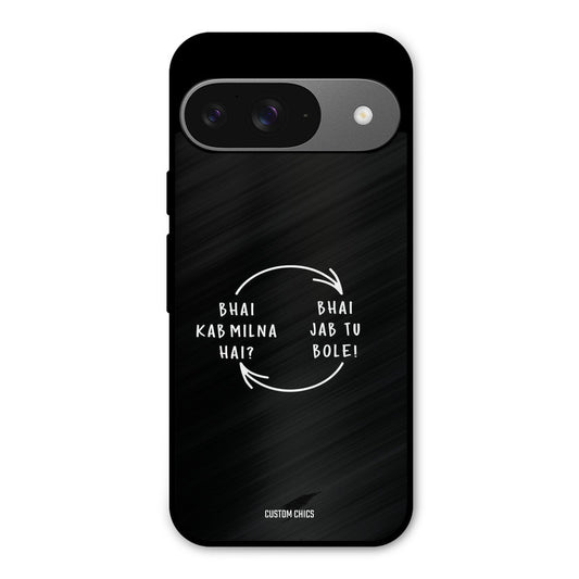 Jab Tu Bole Google Pixel 9 Mobile Back Cover - Typography PrintShield Case