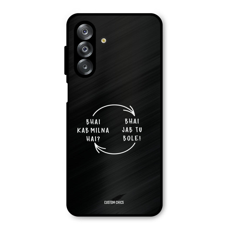 Jab Tu Bole Samsung Galaxy A26 Mobile Back Cover - Typography PrintShield Case