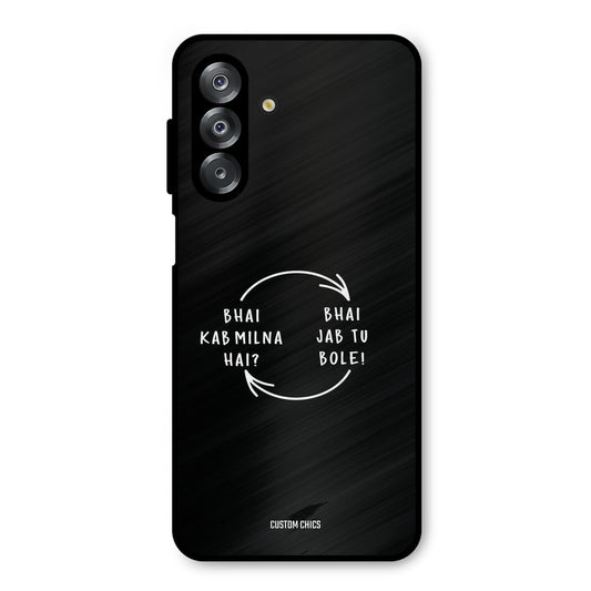 Jab Tu Bole Samsung Galaxy A26 Mobile Back Cover - Typography PrintShield Case
