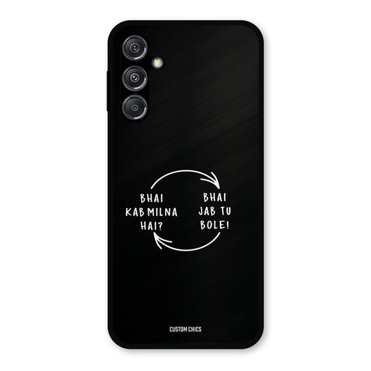 Jab Tu Bole Samsung Galaxy M34 5G Mobile Back Cover - Typography PrintShield Case