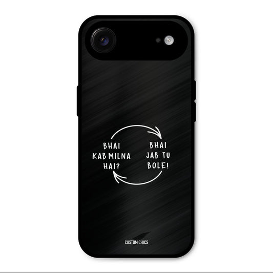 Jab Tu Bole iPhone Air Mobile Back Cover - Typography PrintShield Case