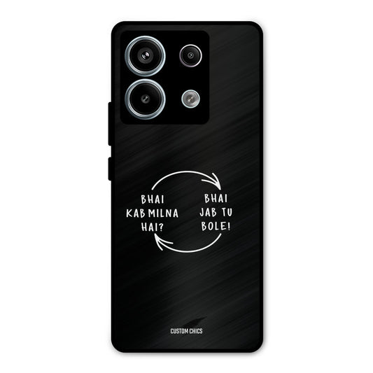 Jab Tu Bole Redmi Note 13 Pro 5G Mobile Back Cover - Typography PrintShield Case
