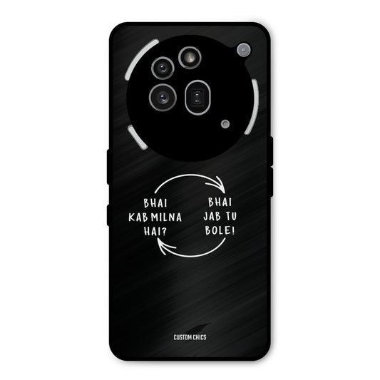 Jab Tu Bole Nothing Phone 3A Pro Mobile Back Cover - Typography PrintShield Case