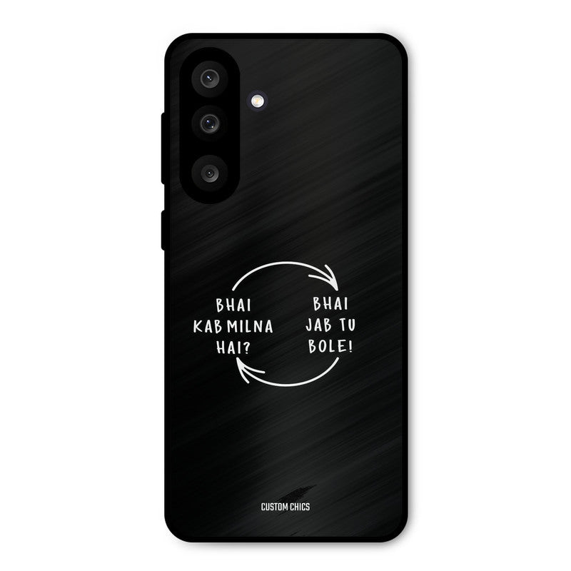 Jab Tu Bole Samsung Galaxy M56 Mobile Back Cover - Typography PrintShield Case