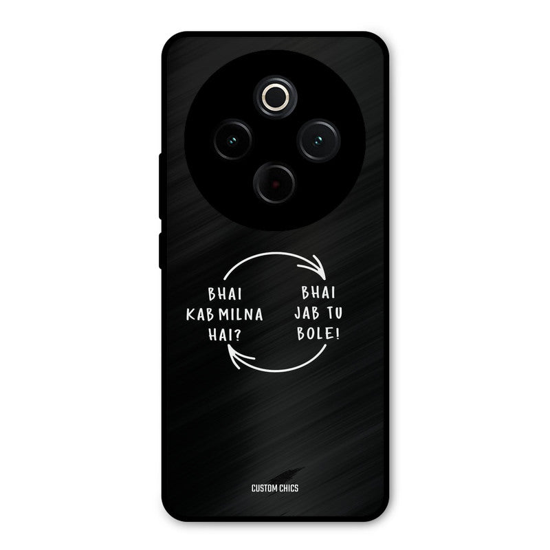 Jab Tu Bole iQoo Z10 Mobile Back Cover - Typography PrintShield Case