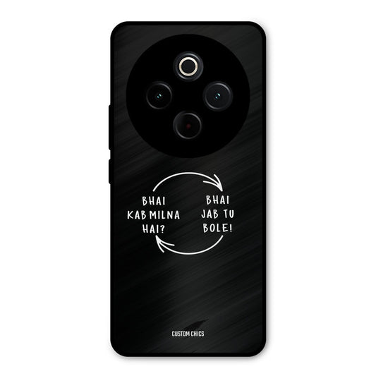 Jab Tu Bole iQoo Z10 Mobile Back Cover - Typography PrintShield Case