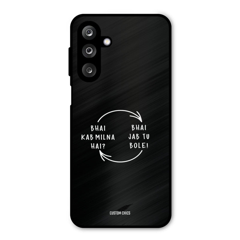 Jab Tu Bole Samsung Galaxy M36 Mobile Back Cover - Typography PrintShield Case