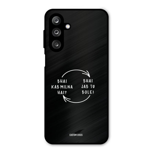 Jab Tu Bole Samsung Galaxy M36 Mobile Back Cover - Typography PrintShield Case