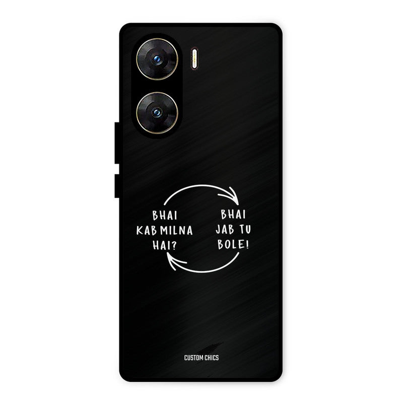 Jab Tu Bole Vivo V29e Mobile Back Cover - Typography PrintShield Case