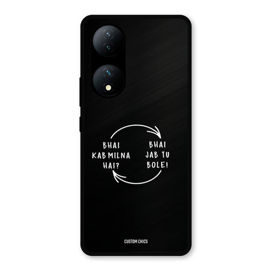 Jab Tu Bole Vivo Y100 Mobile Back Cover - Typography PrintShield Case