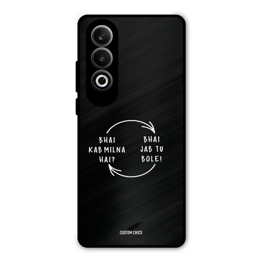 Jab Tu Bole OnePlus Nord CE4 Mobile Back Cover - Typography PrintShield Case
