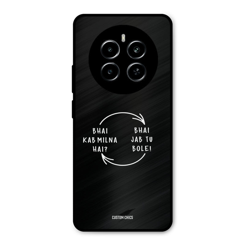 Jab Tu Bole Realme P1 5G Mobile Back Cover - Typography PrintShield Case