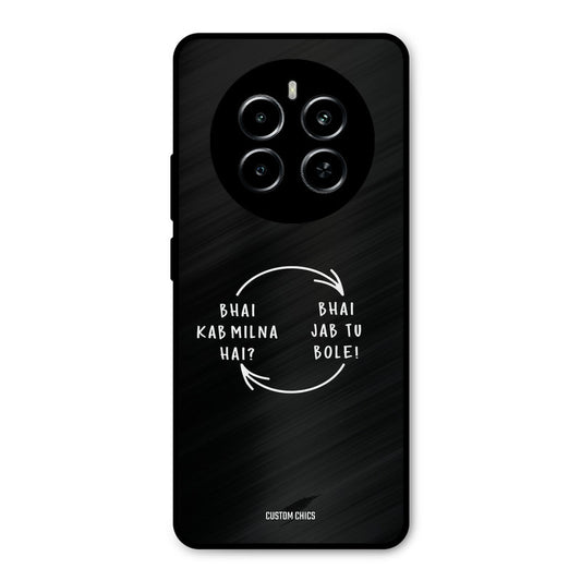 Jab Tu Bole Realme P1 5G Mobile Back Cover - Typography PrintShield Case
