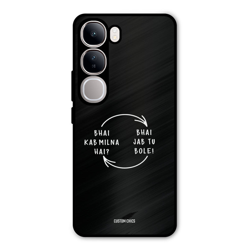 Jab Tu Bole Vivo Y300 Mobile Back Cover - Typography PrintShield Case