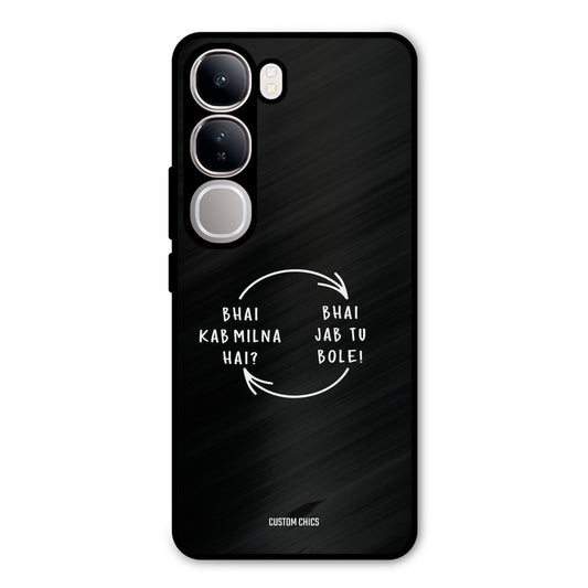 Jab Tu Bole Vivo Y300 Mobile Back Cover - Typography PrintShield Case