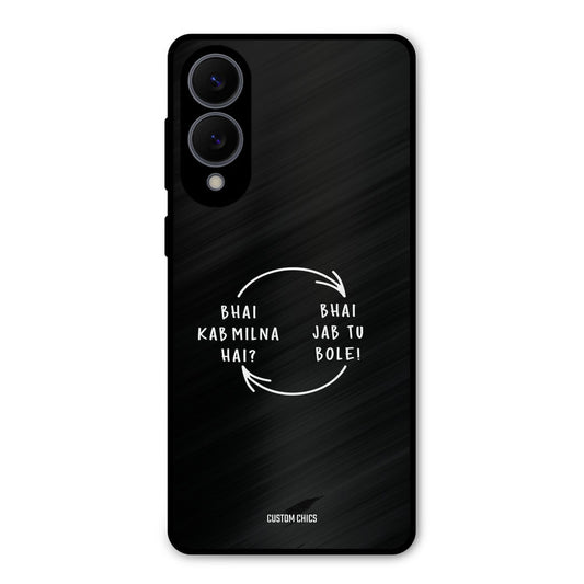 Jab Tu Bole Samsung Galaxy S25 Edge Mobile Back Cover - Typography PrintShield Case