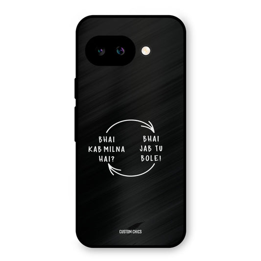 Jab Tu Bole Google Pixel 9A Mobile Back Cover - Typography PrintShield Case