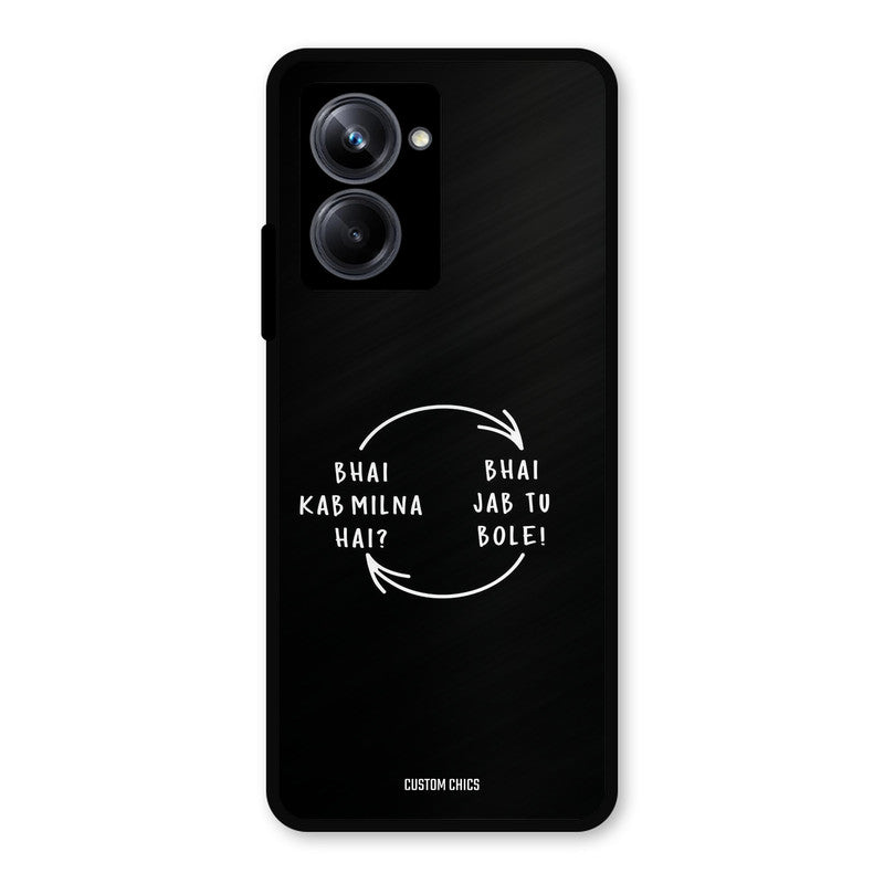 Jab Tu Bole Realme 10 Pro Mobile Back Cover - Typography PrintShield Case