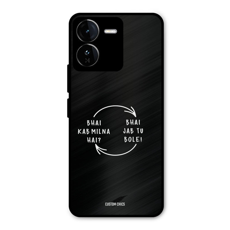 Jab Tu Bole iQOO Z9 Mobile Back Cover - Typography PrintShield Case